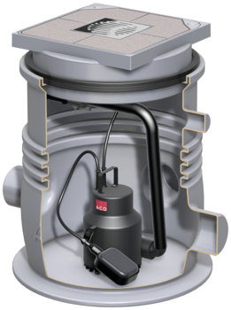 Waste water lifting plant Sinkamat-K mono