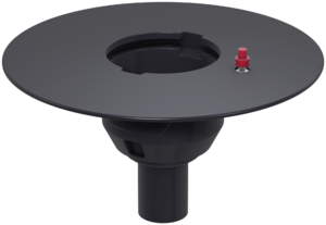 Gully body Passavant, DN 50 – socket inclination 90°