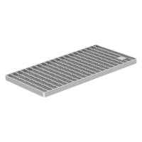 ACO hygienic ladder grating, slip-resistant ACO hygienic ladder grating, slip-resistant