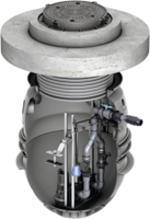 Pumping stations Powerlift-P duo – load class: D 400 with top section