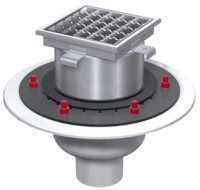 Gully body Wal-Selecta, DN 100 – socket inclination 90°