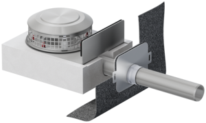 Complete attic drains Spin (45°/90°) – gravity drainage