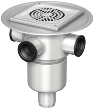 Drainage body, Socket inclination 90°