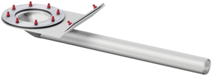 Spin (45°/90°) attic drains – gravity drainage