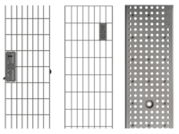 Gratings for height-adjustable channel bodies