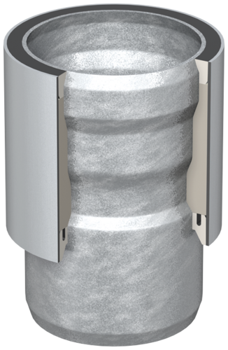 Connectors Plastic Pipe To Gm-x Compound Pipe 648092