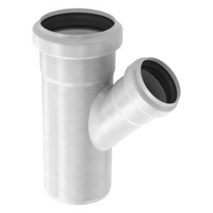 Single branch reduction 45°