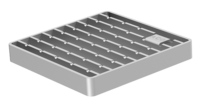 ACO hygienic ladder grating