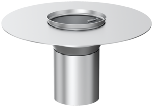 Gully body ACO balcony drain with/without bell