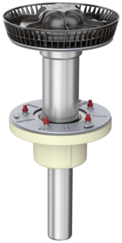 Vacuum drainage made of stainless steel