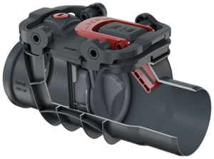 Triplex type 1 single backflow stops - for exposed pipes