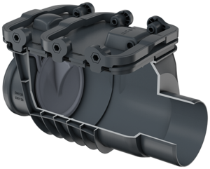 Triplex type 0 single backflow stops - for exposed pipes