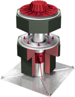 Complete gullies two-part/socket inclination: 90° – DN 70 | gravity drainage