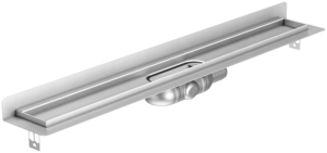 Channel body ACO ShowerDrain C, Installation height top edge screed: 57 – 128 mm (200 mm)