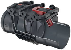 Triplex type 1 single backflow stops - for exposed pipes