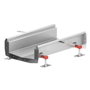 Sloping invert channel