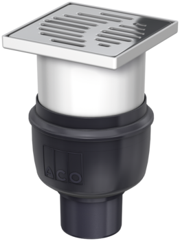 Complete gullies Easyflow, DN 70/DN 100 – socket inclination 90°