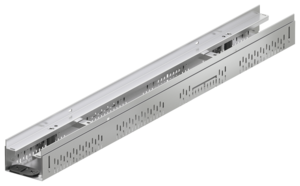 Channel body height-adjustable