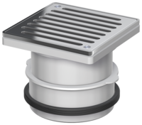 Top sections standard for gully body Passavant