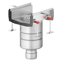 Centre outlet with ACO gully 218 - fixed height