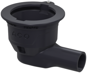 Gully body Passavant, DN 50 – socket inclination 1,5°