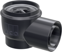 Gully body Easyflow, DN 70/DN 100 – socket inclination 1,5°