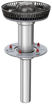 Vacuum drainage made of stainless steel