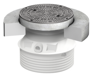 Top section for PE or GRP shafts