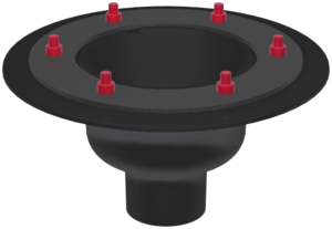 Gully body Wal-Selecta, DN 100 – socket inclination 90°