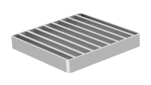 ACO hygienic ladder grating