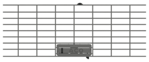 Gratings for height-adjustable channel bodies