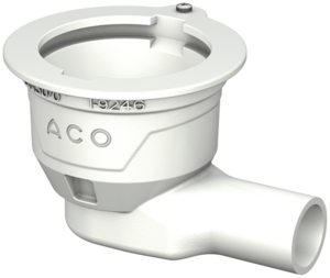 Gully body Passavant, DN 50 – socket inclination 1,5°