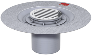 Top sections for compound sealing for gully body Easyflow