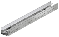 Channel body height-adjustable