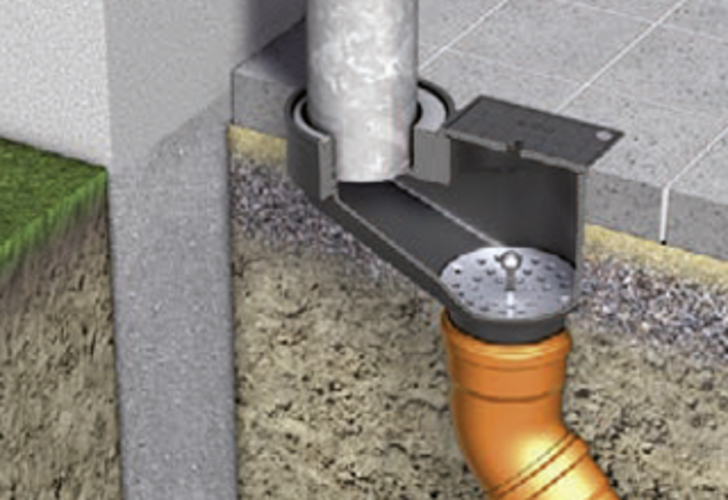 Without Foul Air Trap  With Square Cleaning Opening 271061