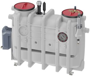 Grease separator LipuJet-P-OM extension stage 2