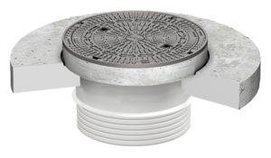 Top section for PE or GRP shafts