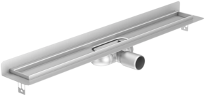 Channel body ACO ShowerDrain C, Installation height top edge screed: 57 – 128 mm (200 mm)