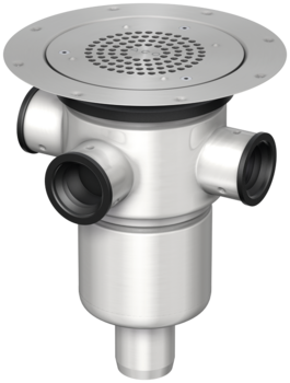 Drainage body, Socket inclination 90°