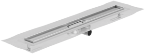 Channel body ACO ShowerDrain C, Installation height top edge screed: 57 – 128 mm (200 mm)
