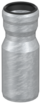 Gm-X adapters concentric, with extended spigot