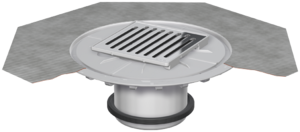 Top sections for compound sealing for gully body Passavant
