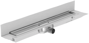 Channel body ACO ShowerDrain C, Installation height top edge screed: 80 – 128 mm (200 mm)