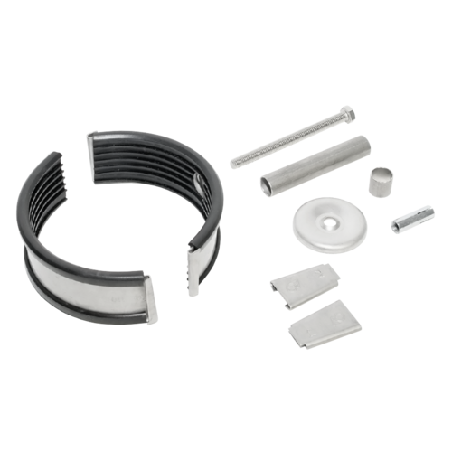 Support Bracket With Rubber Infill And Key 535246