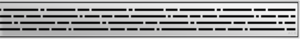 Design-Gratings of electro-polished stainless steel