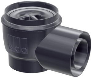 Gully body Easyflow, DN 70/DN 100 – socket inclination 1,5°