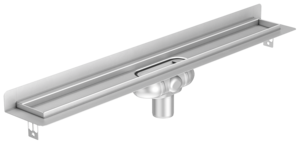 Channel body ACO ShowerDrain C, Installation height top edge screed: 57 – 128 mm (200 mm)
