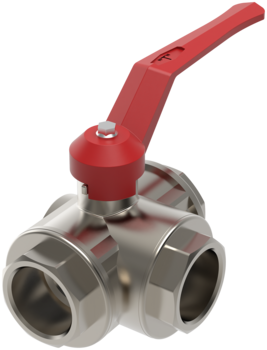 Three way valve 1½"