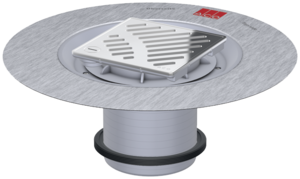 Top sections for compound sealing for gully body Passavant