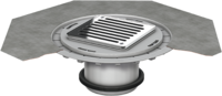 Top sections for compound sealing for gully body Passavant Top sections for compound sealing for gully body Passavant